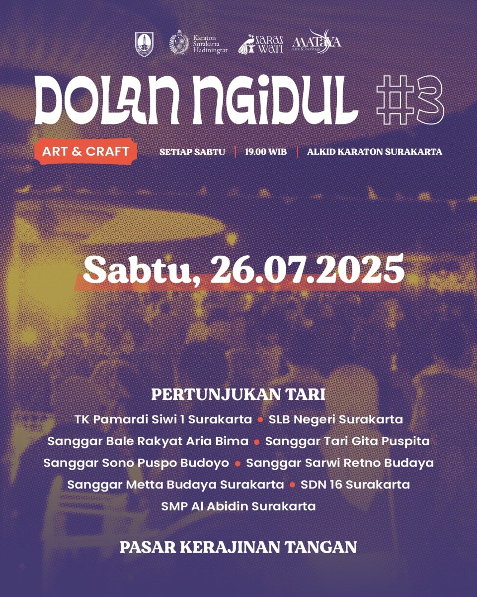 Dalam Acara Dolan Ngidul SLB Negeri Surakarta Menjadi Salahsatu Peserta dalam Pertunjukan Tari